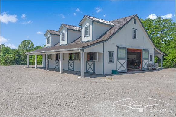 High Profile Barn with Dormers