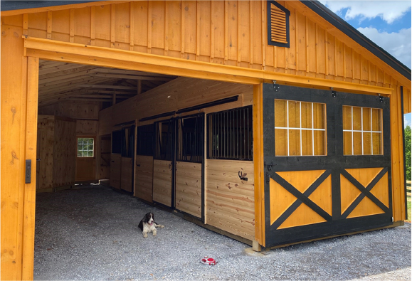 Low Profile Barns Add Great Value