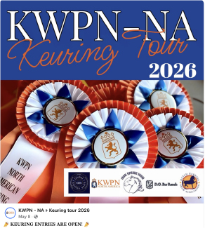 2026 KWPN Keuring Tour