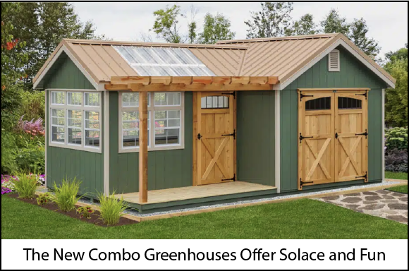 The New Combo Greenhouses Offer Solace and Fun 