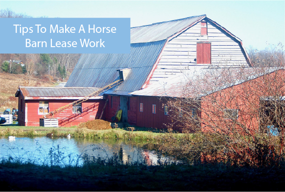 Tips To Make A Horse Barn Lease Work Tips To Make A Horse Barn Lease Work