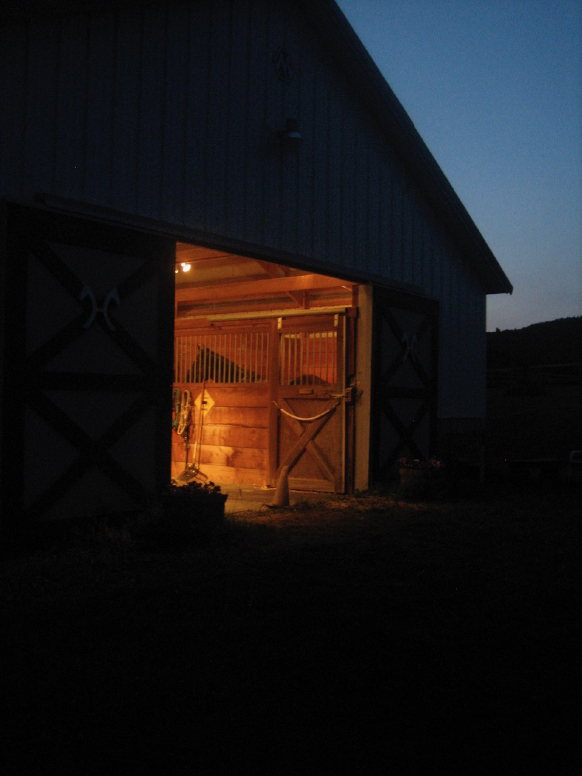 Tips To Make A Horse Barn Lease Work Horse Barn at Night