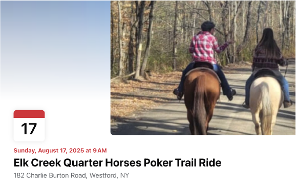 Poker Trail Ride