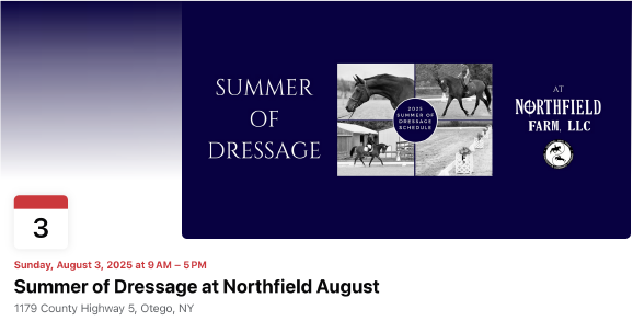 Northfield Dressage Show