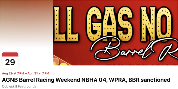 Barrel Racing Weekend