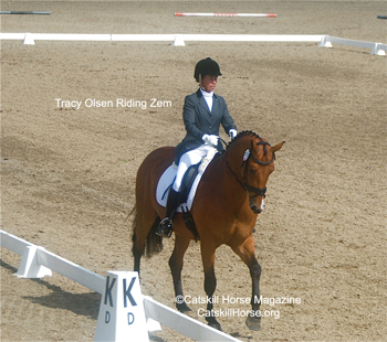 Tracy Olsen Riding Zem