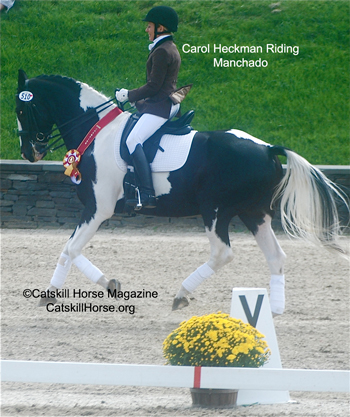 Carol Heckman Riding Manchado