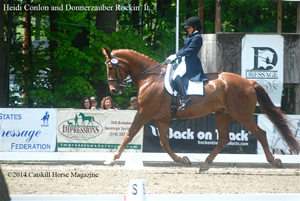 Heidi Conlon aboard Donnerzauber 